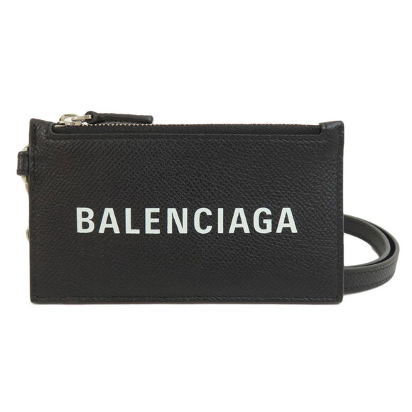 BALENCIAGA Black Leather Wallet - Picture 1 of 11
